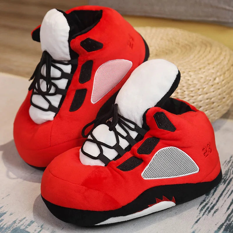 2022 Basketball Slipper Winter Slippers Sneaker Slippers Home Slippers Men/Women House Floor Sliders Indoor Slides Slippers